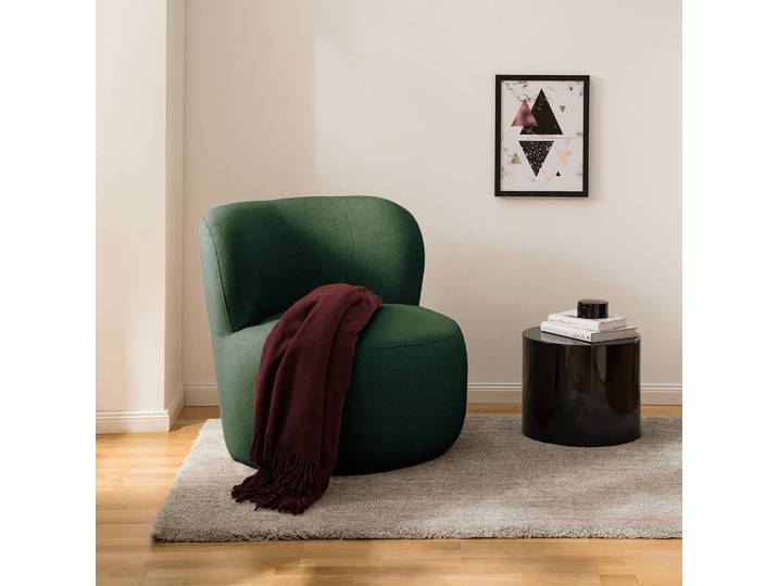 Sessel LOVELOCK Grün Webstoff Deran 78 x 75 x 84cm