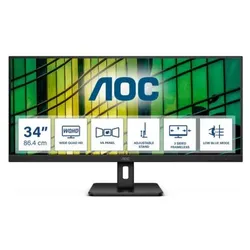AOC U34E2M AOC 86,0cm (34")  U34E2M   21:09 2xHDMI+DP black 4ms