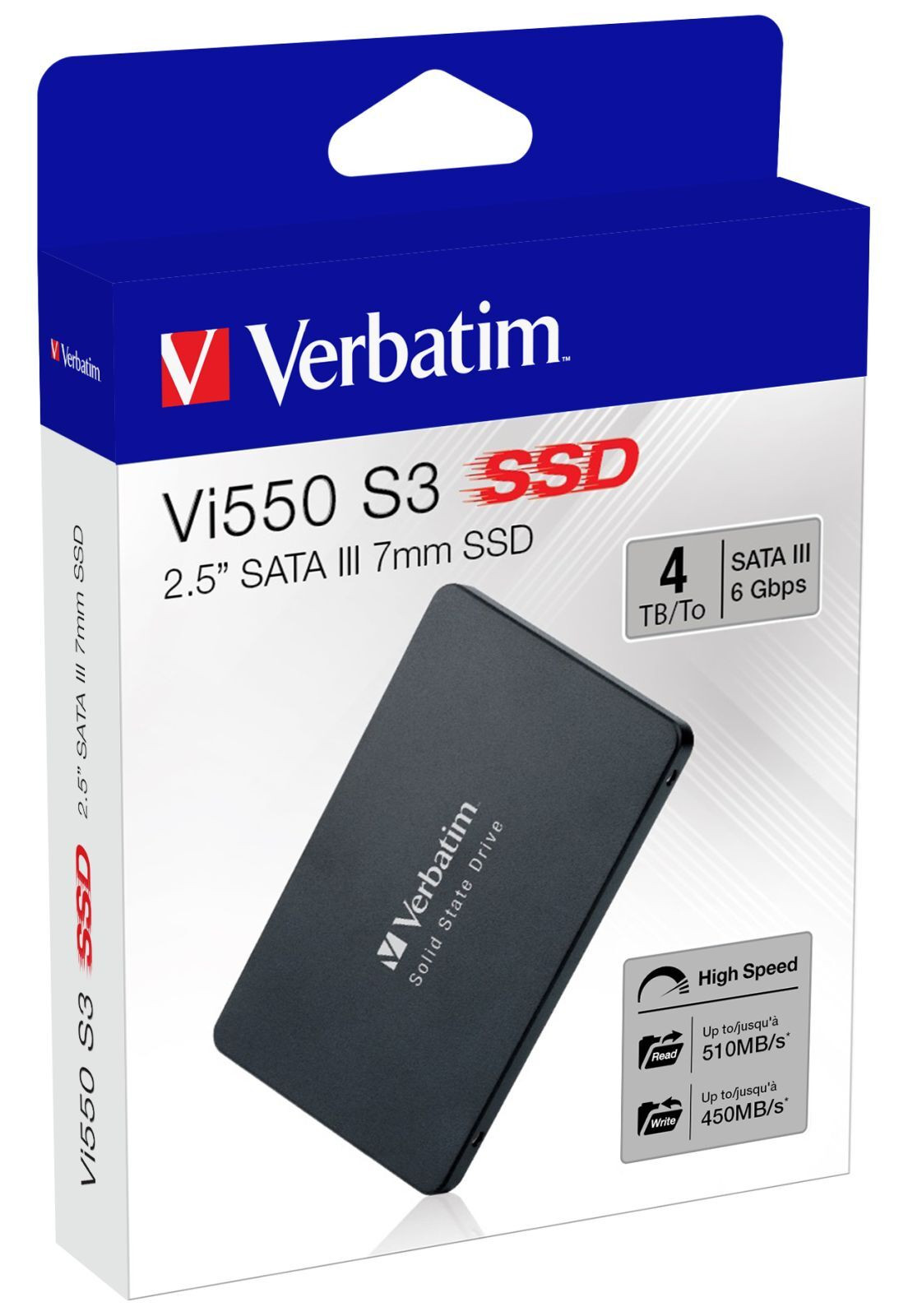Verbatim Vi550 S3 2,5 inch SSD 4TB SATA III