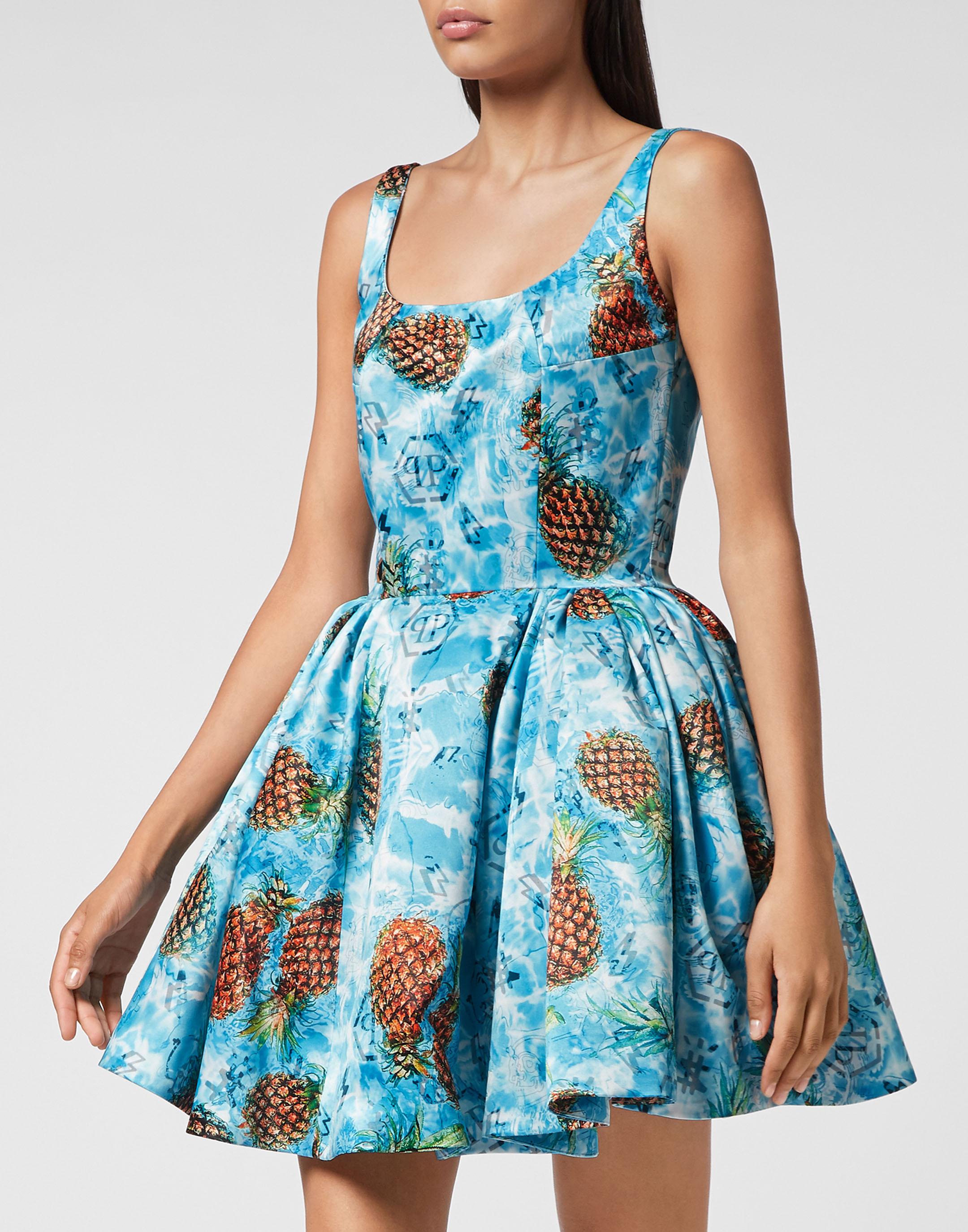 Korte Jurk Pineapple Skies