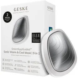 Geske, Massagegerät, Smartappguidedtm Sonic Warm & Cool Mask 9 in 1 Beauty LED
