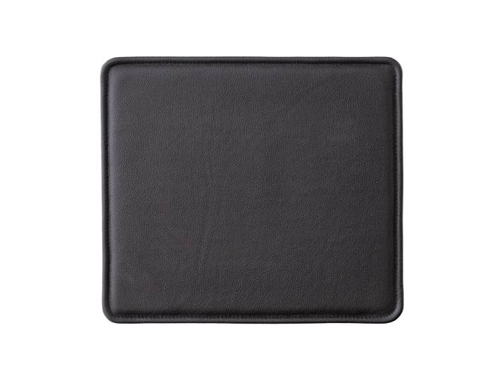 Audo Copenhagen Mauro coussin de chaise pour chaise Cuir Madras Black