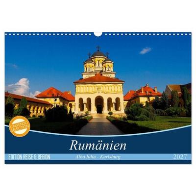 Rumänien, Alba Iulia - Karlsburg (Wandkalender 2027 DIN A3 quer), CALVENDO Monatskalender