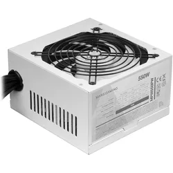 Mars Gaming MPIII550PW (550 W), PC Netzteil, Weiss