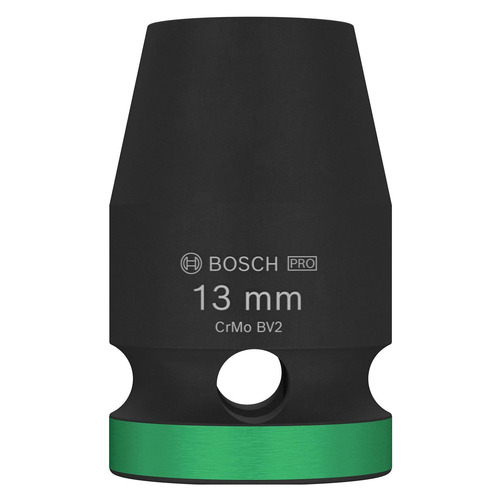 Bosch Professional Zubehör PRO Impact Steckschlüsseleinsatz, 1/2", 13 mm, Standard (13 mm) (2608003046)