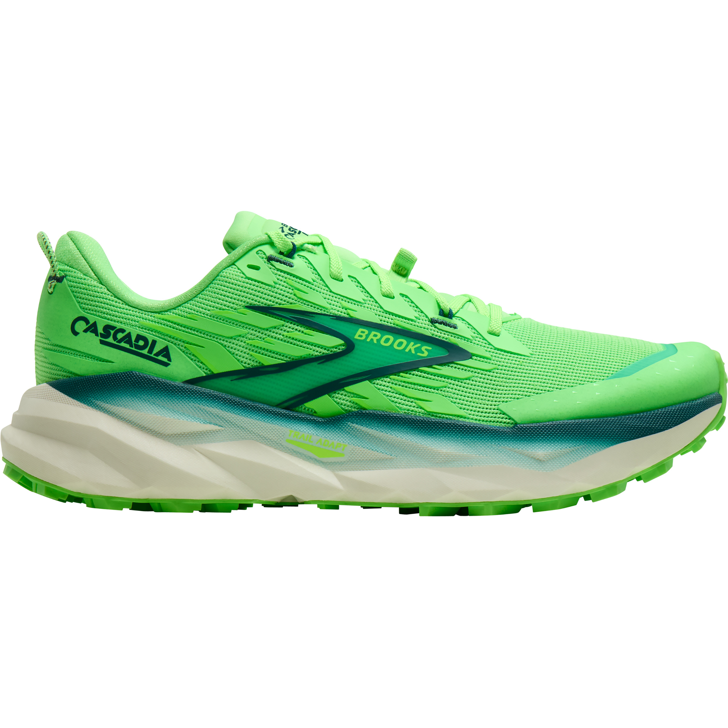 Brooks Cascadia 19 Herren Trailrunningschuhe gruen Größe 41 Trailrunning Atmungsaktiv