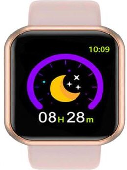 Shopalltechgadgets Bluetooth Smart Watch Fitness Tracker With Sleep Monitor For Men And Women pink