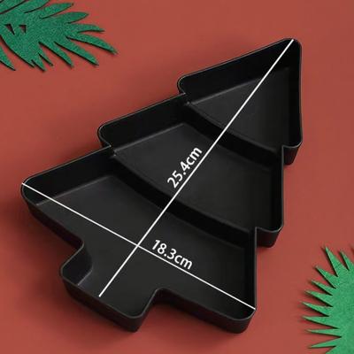 Rare Purchases Merry Christmas Decorations For Home Noel, Christmas Decoration Tree Fruit Plate, Xmas Gifts Happy New Year black