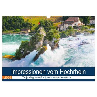 Impressionen vom Hochrhein (Wandkalender 2026 DIN A3 quer), CALVENDO Monatskalender