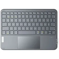 Inateck KB01105_GRAY Tastatur für Mobilgeräte QWERTZ Bluetooth Grau