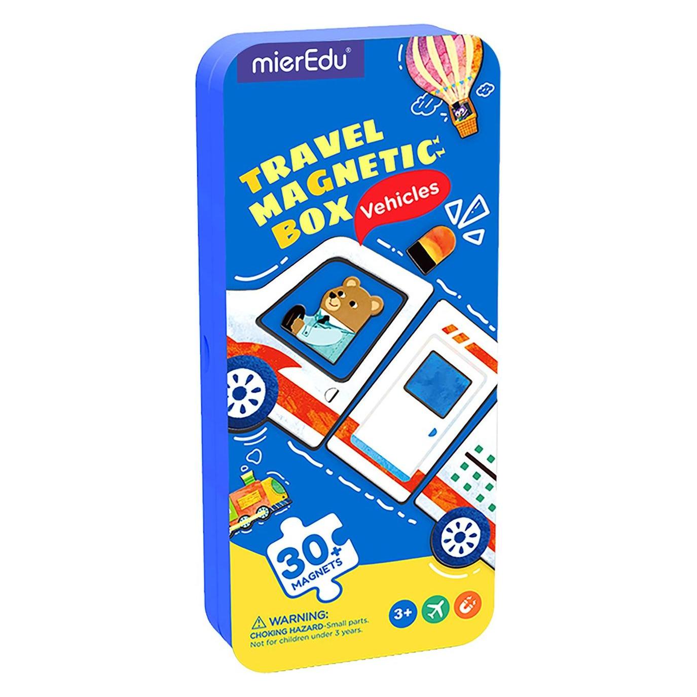 mierEdu - Magnetic Travel Box - Vehicles (ME0891) (ME0891)