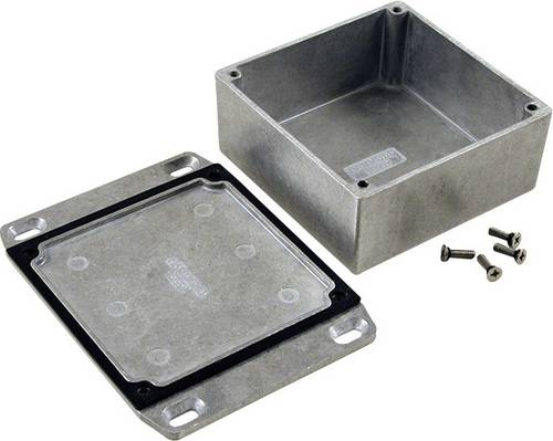 Hammond Electronics 1590WYFL Universal-Gehäuse 92 x 92 x 42 Aluminium Natur 1St.