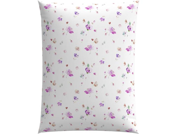 Duvetbezug Adelina bunt Blumenmuster Baumwolle 160 x 210 cm - Duvetbezug