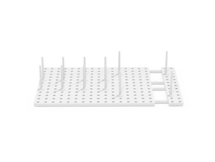Abtropfgestell Umbra Peggy 2er Set Weiss - Abtropfgitter