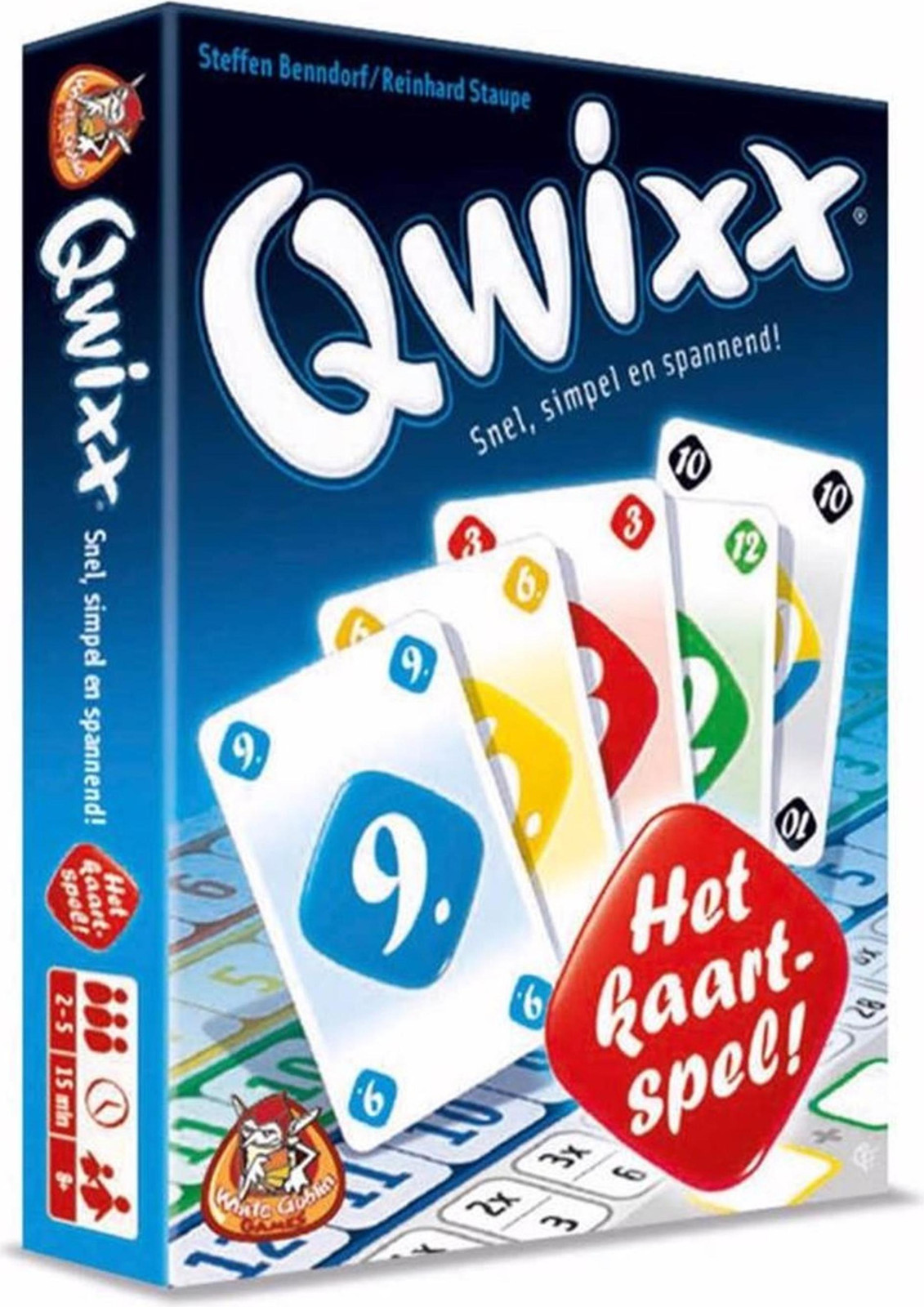 Qwixx kaartspel van White Goblin Games