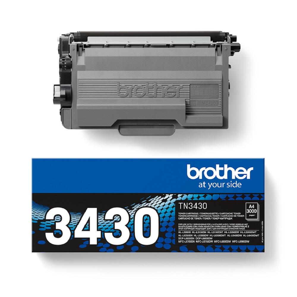 Brother Original TN-3430 Toner - Doppelpack schwarz (2x TN3430) OPTN3430TWIN