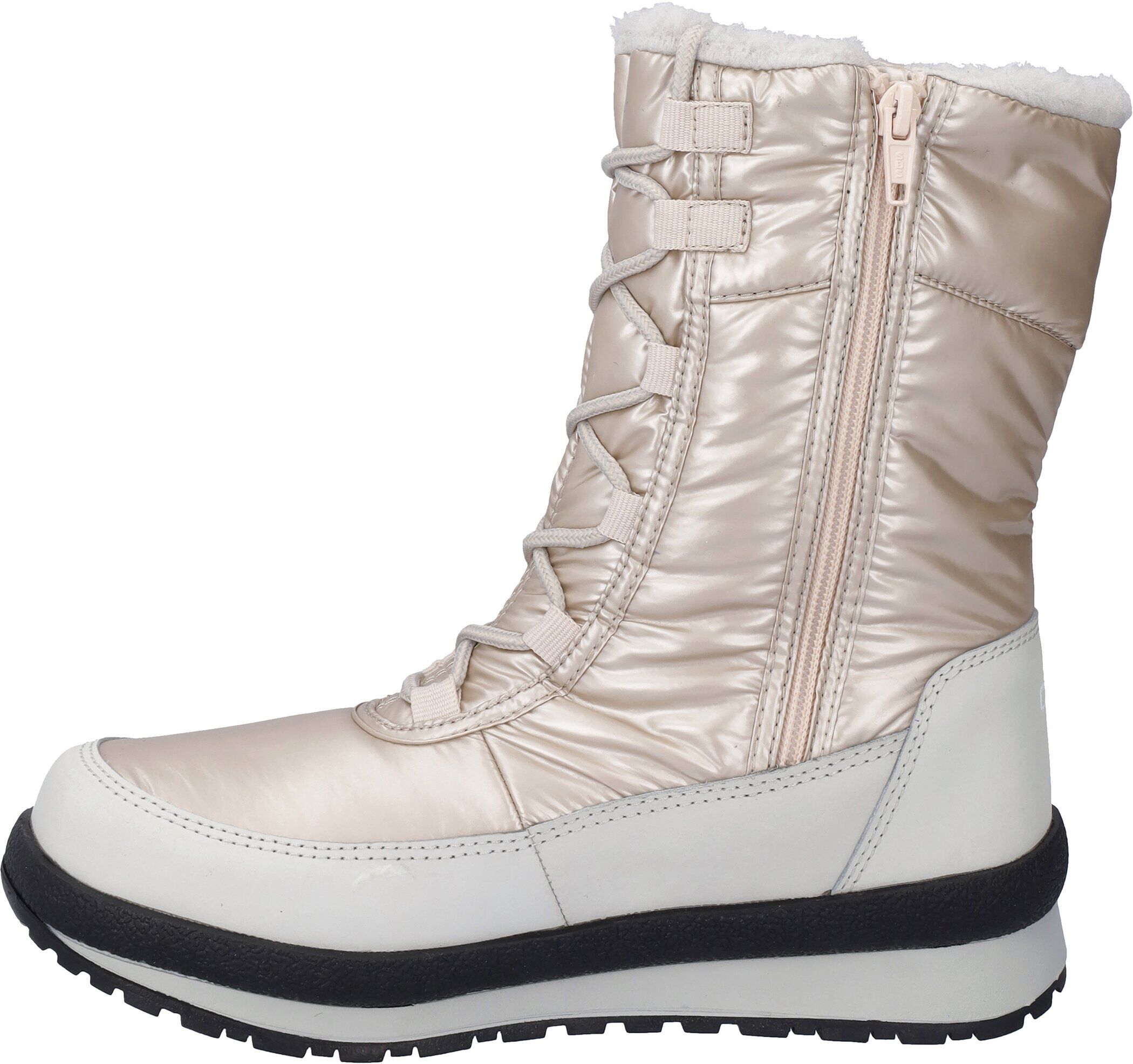 Winterboots CMP "HARMA WMN SNOW BOOT WP", Damen, Gr. 40, bunt (bone), Synthetik, Schuhe Winterboots, Winterschuhe, Winterstiefel, Snowboots, wasserdicht bone 40