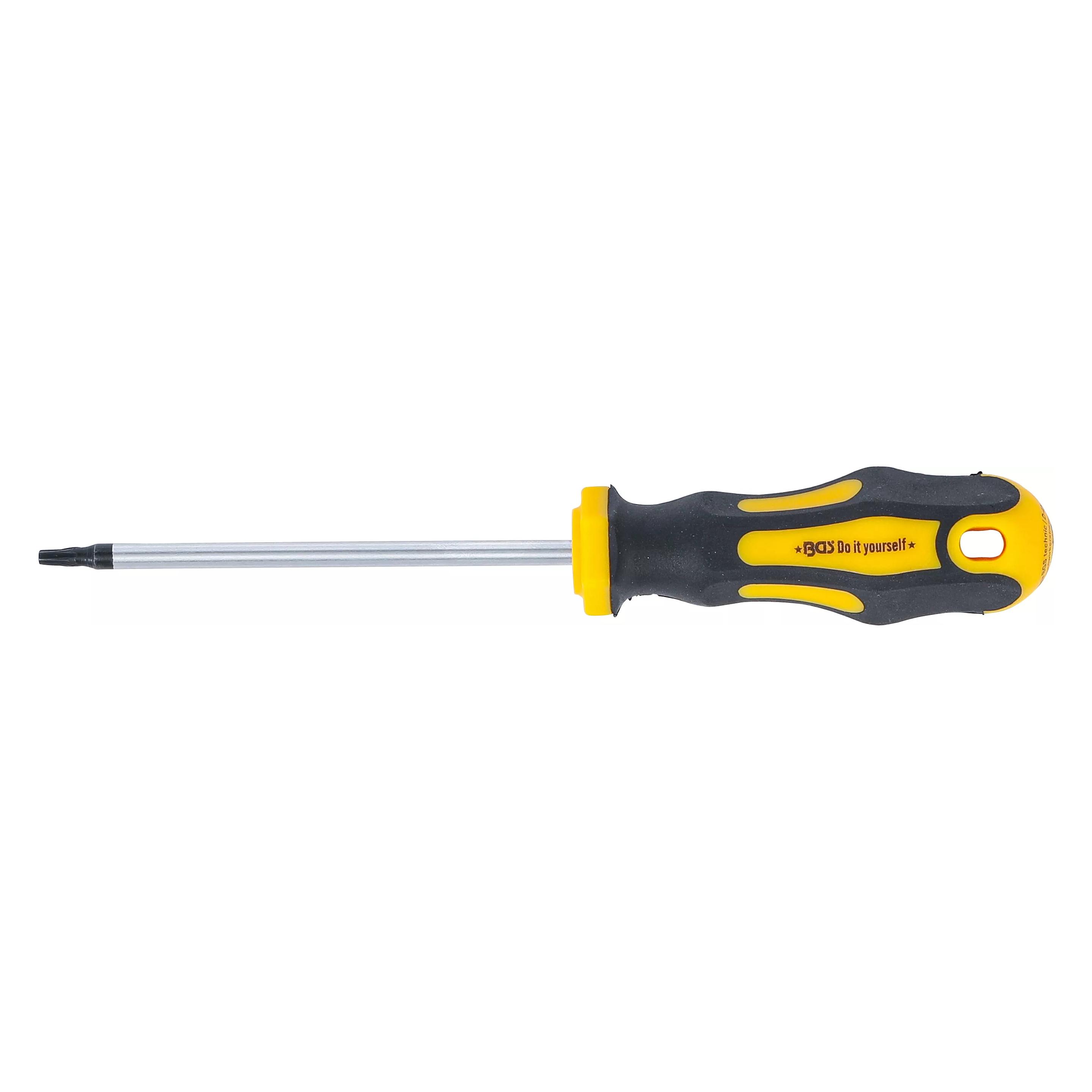 BGS Schraubendreher T-Profil (für Torx) T15 Klingenlänge 100 mm (7844-T15)