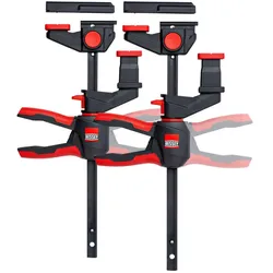BESSEY Einhand-Tischzwinge 360 /2er SET+Adapter - EZR360-15SET