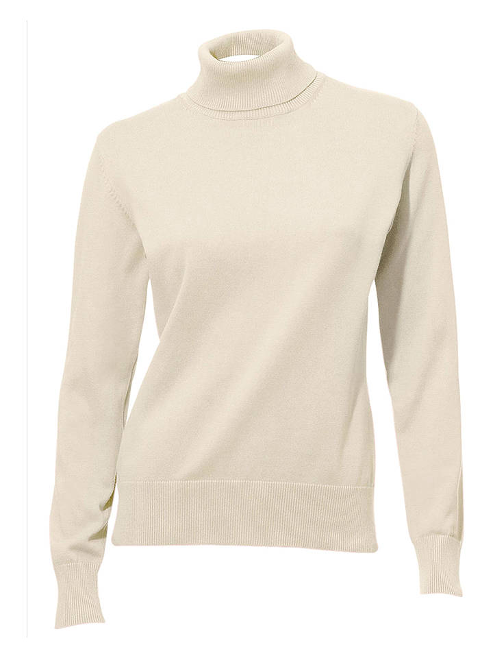 Heine Rollkragenpullover in Creme - 44
