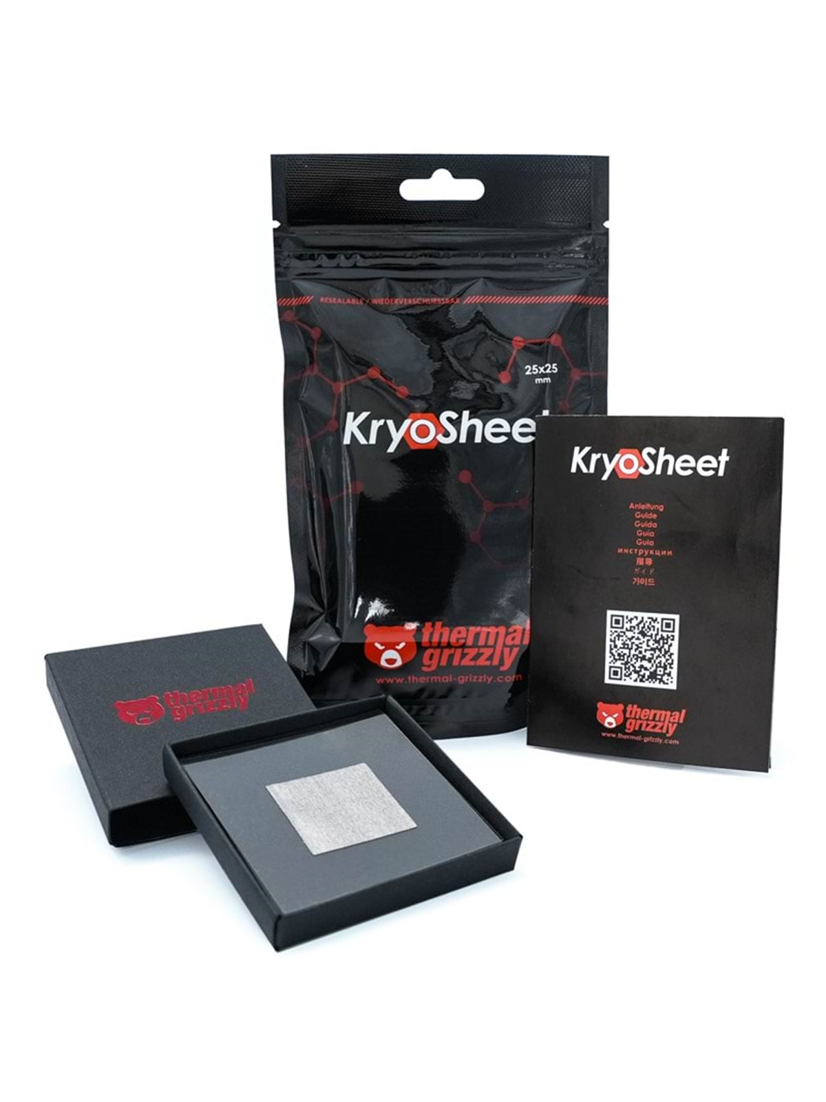 Thermal Grizzly KryoSheet thermal pad - 25 x 25 mm - Thermoplatte