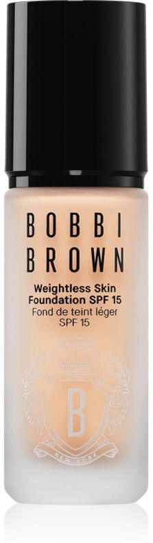 Bobbi Brown Weightless Skin Foundation SPF 15 Mini long-lasting mattifying foundation with moisturising effect shade Beige 13 ml