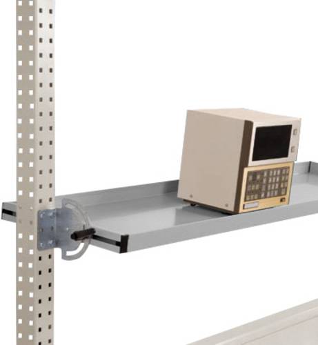 Manuflex AS1718.9006 Neigbare Ablagekonsole für PACKPOOL Packtische, Nutztiefe 345 mm. Für Tischbreite 1750mm