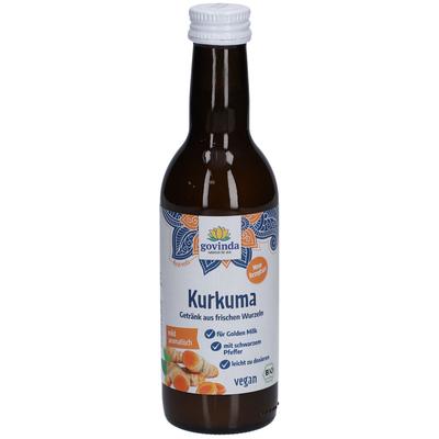 Govinda Kurkuma Getränk mit Pfeffer 250 ml Saft