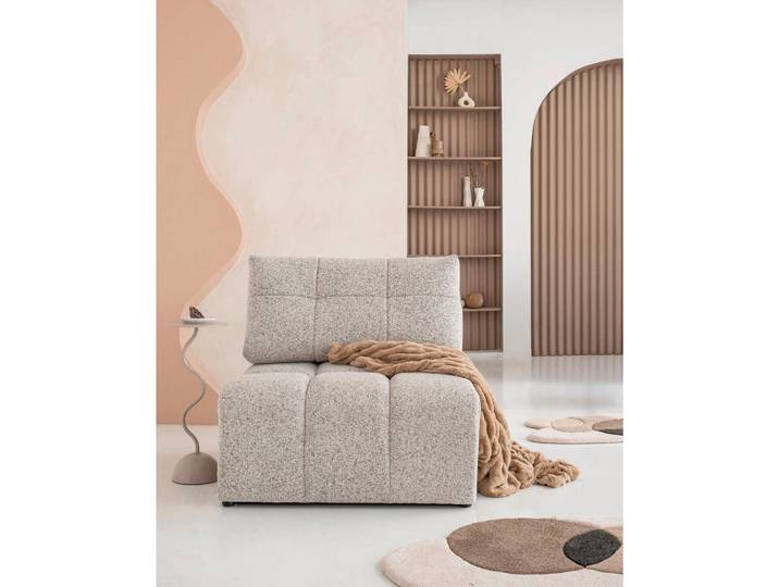 Mid.you Sofaelement, Taupe, 96x94x96 cm, Made in EU, Wohnzimmer, Sofas & Couches, Sofas, Modulsofas