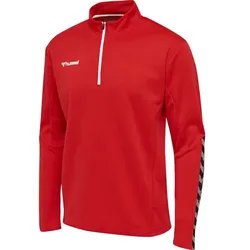 hummel Hmlauthentic Kids Half Zip Sweatshi - Kinder - true red -