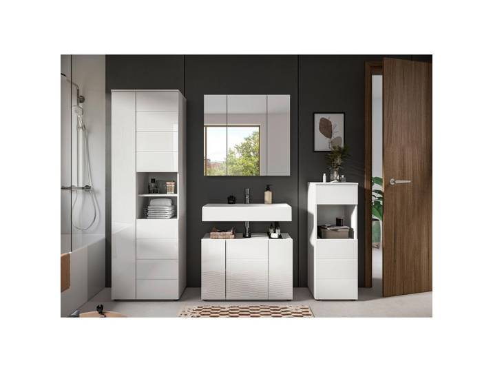 BADEZIMMER Vira Weiß B: 180 cm