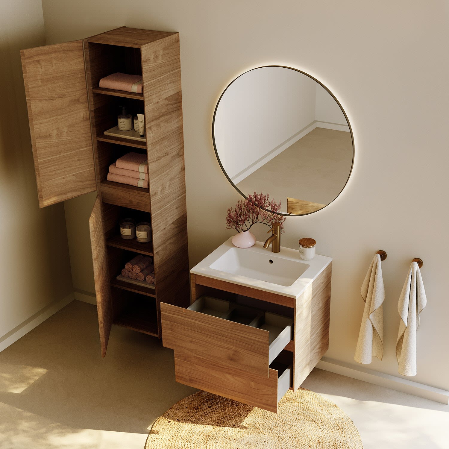 Riho Spring-Up Waschtisch DEW mit Unterschrank 60 cm