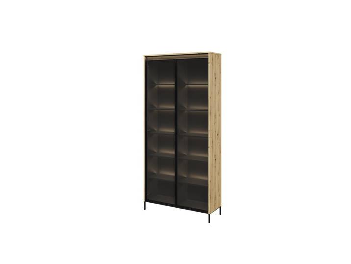 yourhouse24 Vitrine TREND TR-07 mit Soft-Close-Funktion Gehärtetes Glas