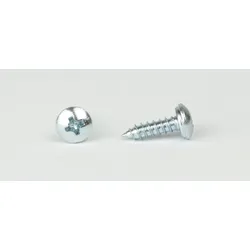 Kappenschrauben bzw. Blechschrauben mit Kappenkopf - Stahl verzinkt - 3,9x13 mm