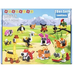 20er Set Landtiere
