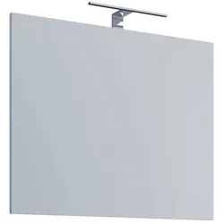 Badezimmerspiegel schlicht in rechteckiger Form 60 oder 80 cm breit