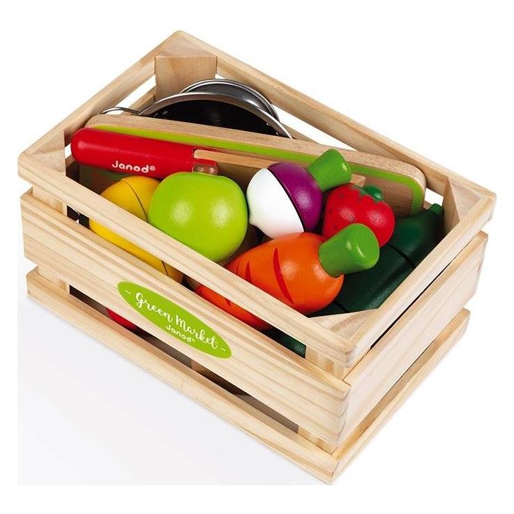 Janod Maxi Obst- und Gemüse-Set (190.06607)