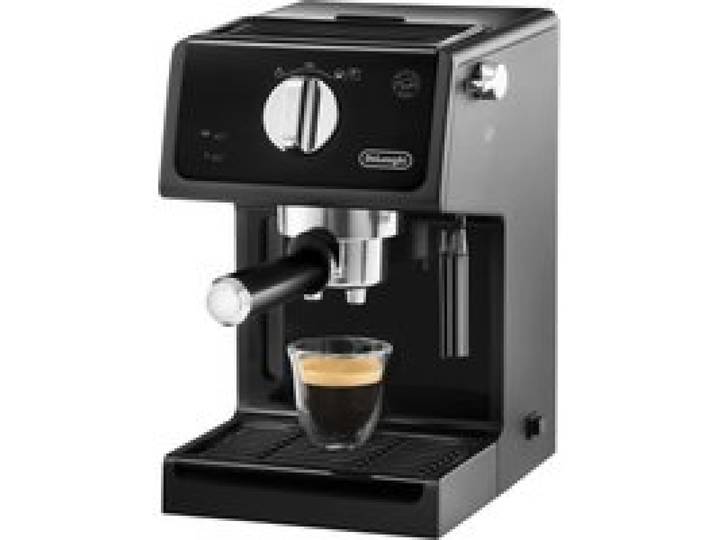 DELONGHI Machine à expresso avec porte-filtre ECP31.21, noir.