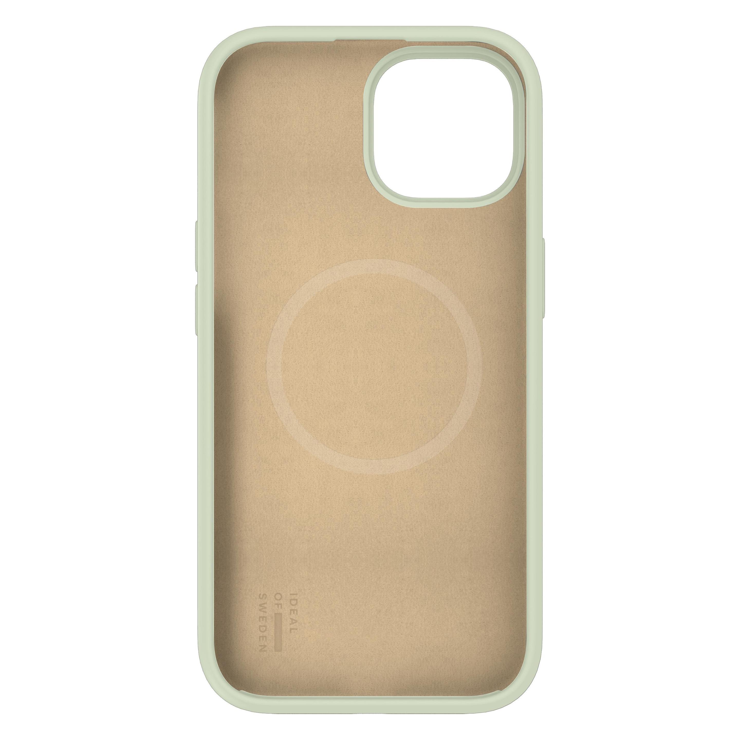 iDeal Of Sweden MagSafe Silicone-Cover Sage Green (Apple iPhone 13, Apple iPhone 14, Apple iPhone 15, Apple iPhone 16e, Apple iPhone 17e) (IDSICMS-I2361-419)