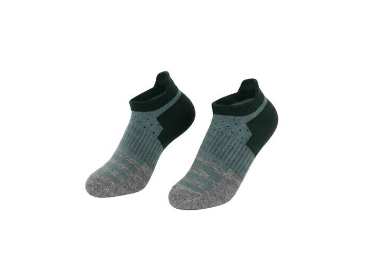 Mobi Garden Chaussettes courtes d'extérieur (2 paires) Vert arbre S