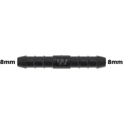 WamSter® I Schlauchverbinder Pipe Connector 8mm Durchmesser
