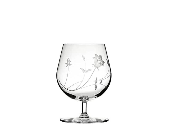 ARNSTADT KRISTALL Cognacglas Liane (14 cm) - Kristallglas mundgeblasen · handgeschliffen · Handmade in Germany