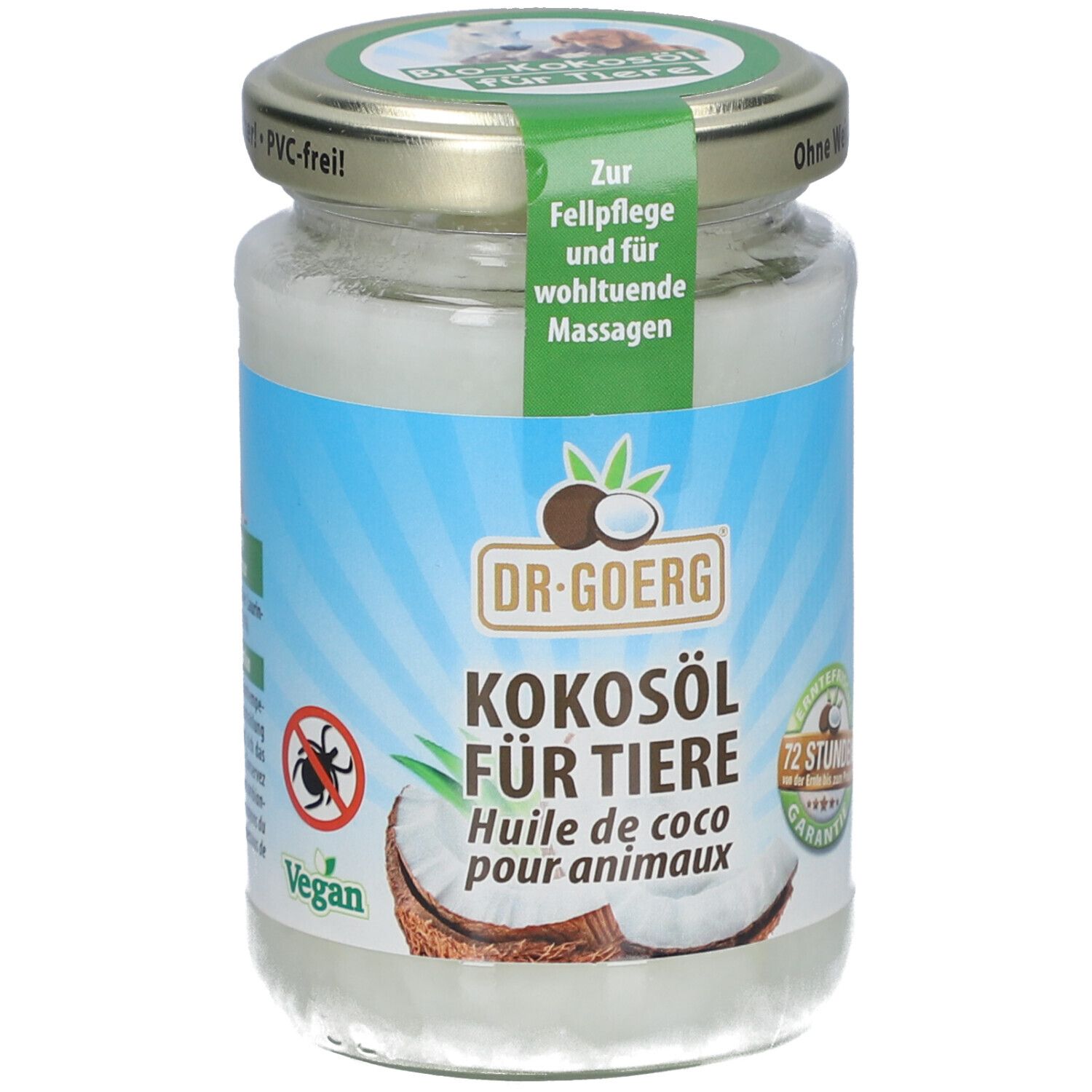 Bio-Kokosöl für Tiere 200 ml Öl