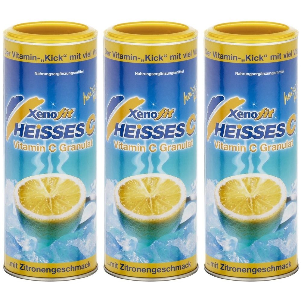 Xenofit heißes C Granulat Dose 3x 3x270 g