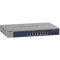 NETGEAR MS510TXM 10 Port 10gb Switch | Multi-Gigabit LAN Switch Smart (8X Multi-Gig-Ports, 2X 10G-SFP+, Insight Cloud Management, Desktop oder 19 Zoll Rack-Montage)
