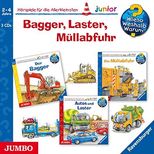 Wieso? Weshalb? Warum? Junior - Bagger,Laster,Müllabfuhr (Box) - Preis vom 02.10.2026 23:42:20 h