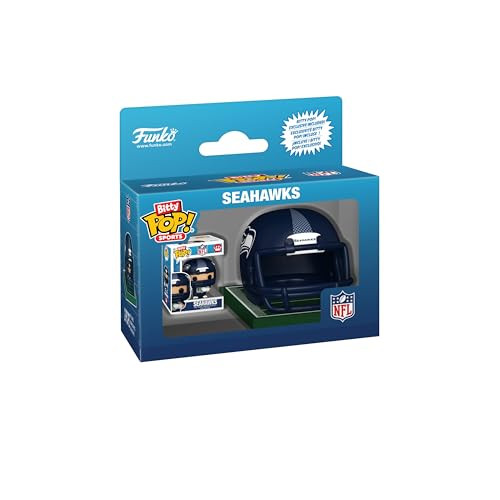 Funko Bitty Pop! NFL Seahawks Helm Helmen Vinylfiguur