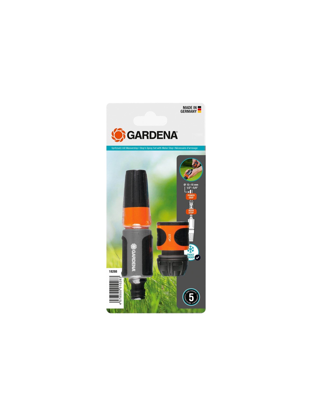 Gardena Stop 'n' Spray Set 13mm - 18288