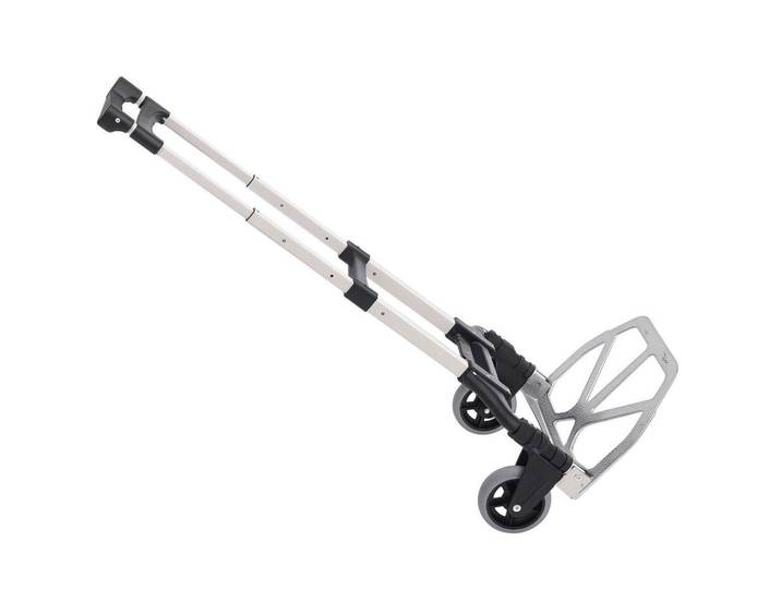 ComfortXL Sackkarren De-18133 klappbar, teleskopierbar, Aluminium Schwarz-Silber, Grau, Metall, 38.5x100x41 cm, Freizeit & Co, Heimwerken, Werkzeug, Handwerkzeug