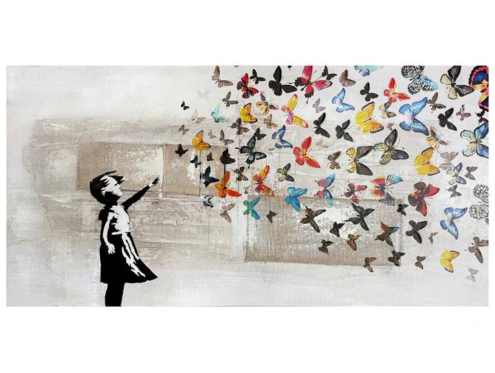 Gemälde Butterfly Girl image LAND